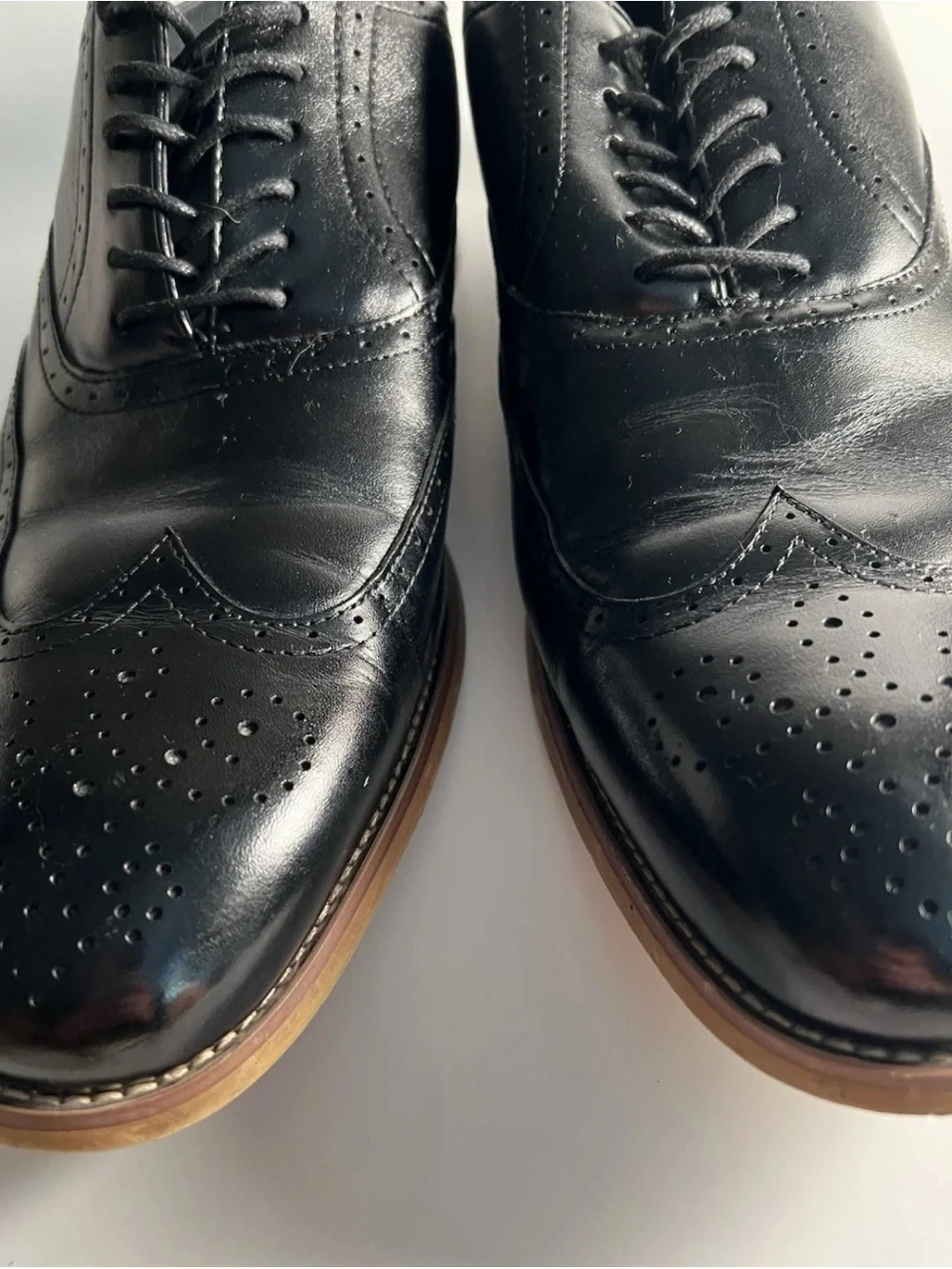Stacy Adams Men’s Wingtip Oxford Classic Black – Sharp & Stylish, Size 13
